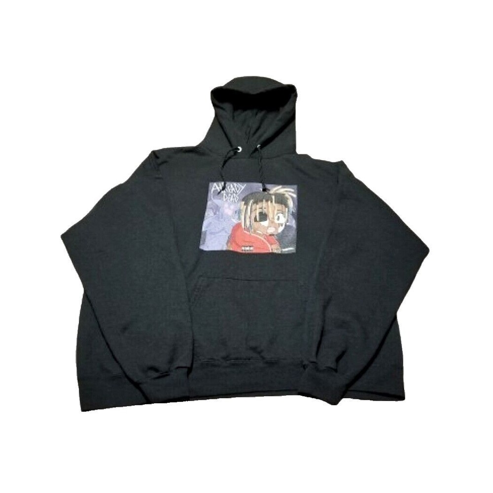 Juice Wrld Black Sweatshirt Pullover Hoodie Men's Sz 2x Big Tall Already Dead